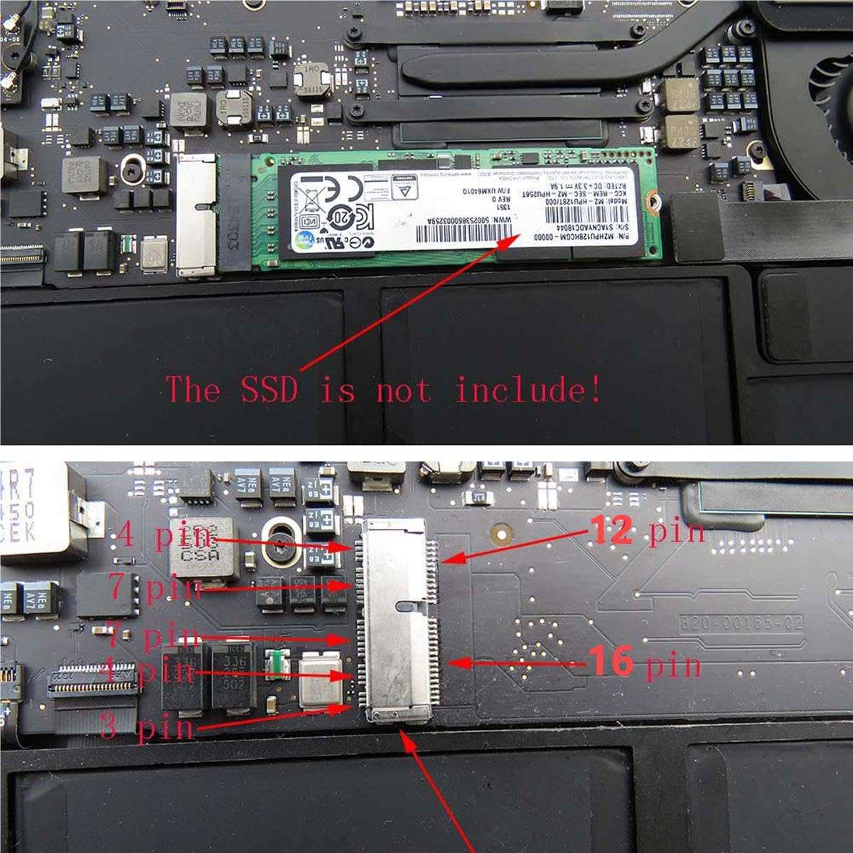 M.2 NVME SSD to Apple SSD Convert Adapter KT079 M.2 NVME SSD to Apple SSD Convert Adapter KT079